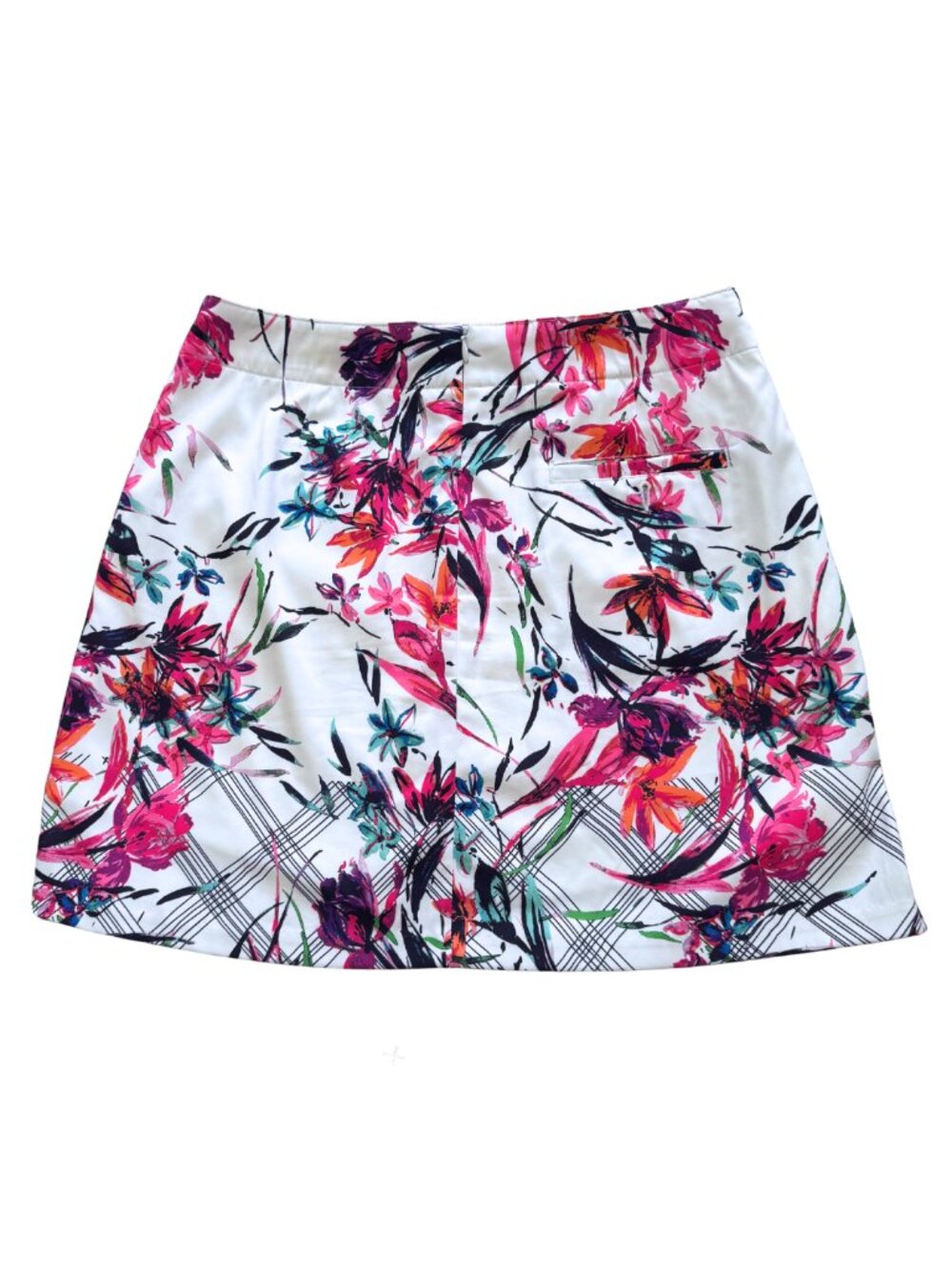 Lady Hagen Tropical Floral Golf Skort Size 4 Bright Resort Sport Skirt - Picture 3 of 7